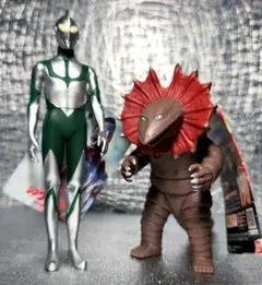 エリマキテレスドン シン·ウルトラマン ソフビ タグ付き　２体セットのサムネイル
