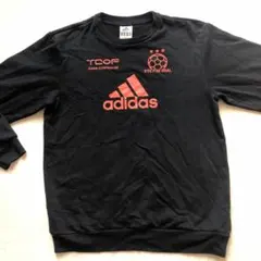 アディダス 美品 綿混 薄手トレーナー 150〜160