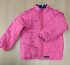 アプレレクール 中綿コート 120サイズ ピンク・ネイビー花柄