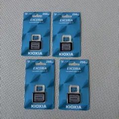 KIOXIA EXCERIA 256GB microSDXCカード✖️4枚 - メルカリ