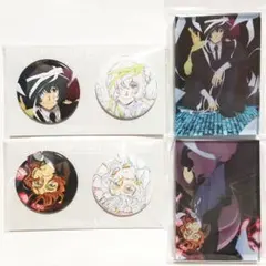 文豪ストレイドッグス 原画集 缶バッジ アクリルブロック 太宰 中也