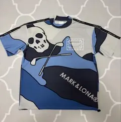 新品未使用】マークアンドロナ メンズ 半袖 モックネックシャツ 50 XL