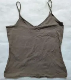 【H&M】レディースキャミソール　ブラウン　Мサイズ