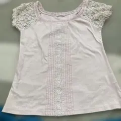 L'EST ROSE レース切替Tシャツのサムネイル