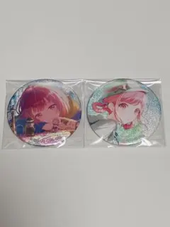 プロセカ　グリッター缶バッジ　鳳えむ