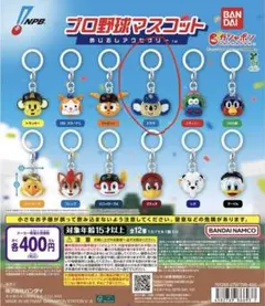プロ野球マスコット　めじるしアクセサリー