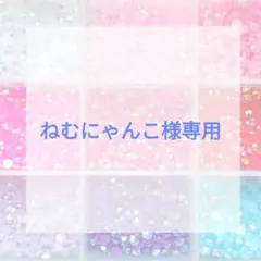 ねむにゃんこ様専用ページ