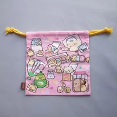 すみっコぐらし だがし屋すみっコ 巾着袋