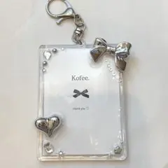 ⭐︎お値下げ⭐︎トレカキーホルダー　チェキ　韓国　y2k