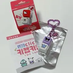 韓国 サンリオ LED CLICK キャップ キーホルダー マイメロディ - メルカリ