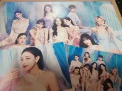 ジヒョ 3点セット Hare Hare 7net ペーパーファイル TWICE