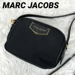 MARC JACOBS ミニショルダーバッグ　レザー　ナイロン　ブラック