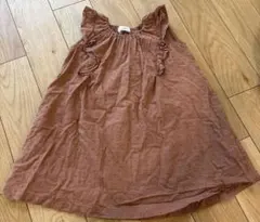 SERAPH フリル付きノースリーブ　チュニック　ワンピース 90