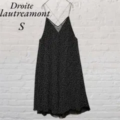 キイ様♡ Droite lautreamont ドット柄 キャミワンピース S