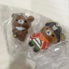 リラックマ　フィギュアキーチェーン　リラックマ　チャイロイコグマ