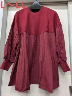 冬物　TRUBE オシャレかわいいデザイン　チュニック　L〜LL