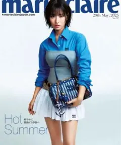 国内正規品 miumiu クロップド カジュアルシャツ モモ着用