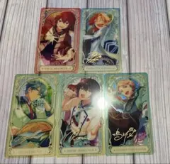 あんスタ　流光　クリアカード　第2弾　Knight レオ　司　泉　凛月　嵐