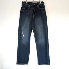 【プラステ】ジーンズ　Мサイズ　ジーパン　ネイビー　PLST