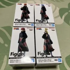 NARUTO ナルト 疾風伝 Figuno 全4種 暁 - メルカリ