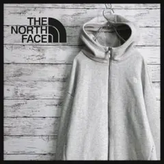 sa0016 ノースフェイス フルジップパーカー ライトグレー S