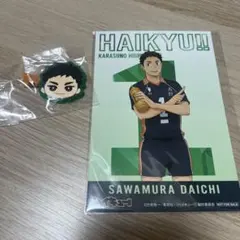 ハイキュー!!アニメイト特典 ミニコレ 前髪クリップ vol.2 澤村大地