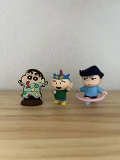 クレヨンしんちゃん ミニフィギュア 3体セット