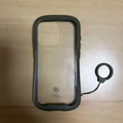 iFace バンパーフレーム オリーブグリーン iPhone15Pro用