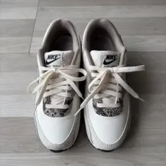 ナイキNike Air Max 90 White/Beige パイソン25cmのサムネイル