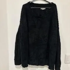 American Eagle ブラック ニットセーター 長袖