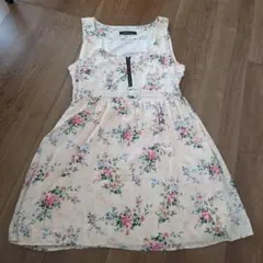 y2k　姫ギャル　平成レトロ　 花柄　ワンピース　フェアリーグランジ