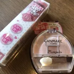 【キャンメイク】桜ピンク♡新作ティント04ブリスフルピンク＆プランぷくサクラ新品