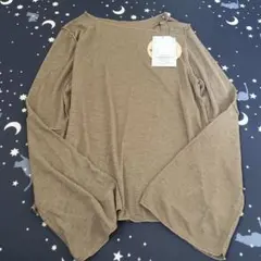 新品タグ付き　シアーテレコフレアプルオーバー　M