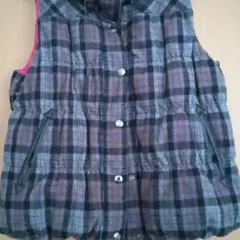 KUMIKYOKU リバーシブル ダウンベスト