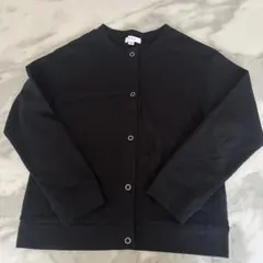 a.v.v 黒薄手カーディガン　130