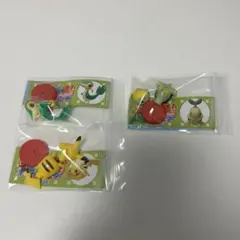 ポケモン　チョコエッグ　旅立ちの3匹　ピカチュウ・ナエトル・ツタージャ