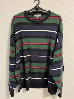 U.S. POLO ASSN. ストライプニットセーター Lサイズ