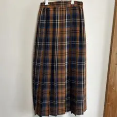 クリスマスセール‼︎チェック プリーツスカート ロング