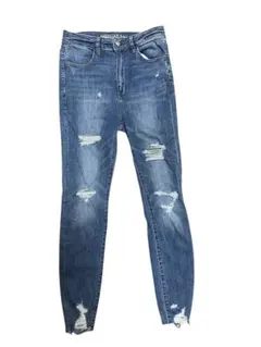 AMERICAN EAGLE スキニーデニム ダメージ加工　レディース　即購入可のサムネイル