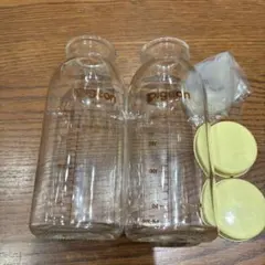 Pigeon 哺乳瓶 200ml 2本セット　スリムタイプと未使用乳首つき