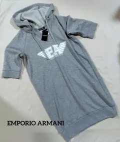 【新品未使用】EMPORIO ARMANI　パーカーワンピース　フーディドレスのサムネイル
