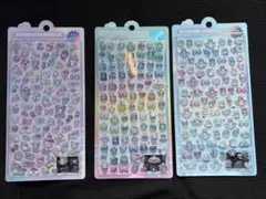 ボンボンドロップシール ミニ 3枚セット