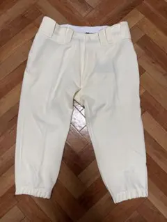 ミズノ ユニフォームパンツ アイボリー ショートフィット