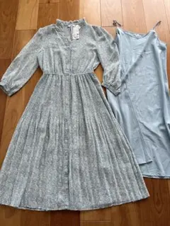 タグ付き！新品UNIQLO Joy of Print ワンピース M インナー付