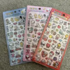 スヌーピー　ボンボンドロップシールセット