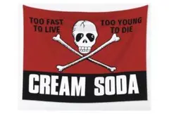 ロウ様専用 昭和レトロCREAM SODA タペストリー 200cm×150cのサムネイル
