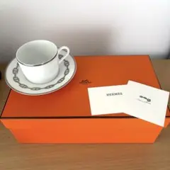 極美品 HERMES エルメス シェーヌダンクル ライスボウル プラチナ ペア