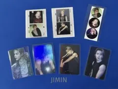 BTS JIMIN 2カットクリアフォトカード•両面ホログラムフォトカード