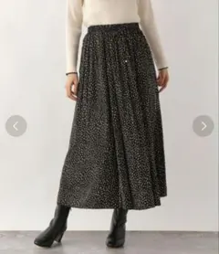 【週末価格】グローバルワーク サラサラサテンフレアスカート