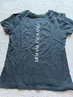 Armani Exchange 黒 Vネック Tシャツのサムネイル